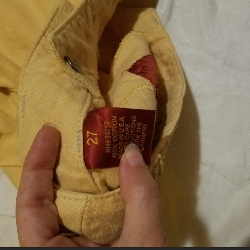 Yellow Women's Shorts - Picture 4 of 4